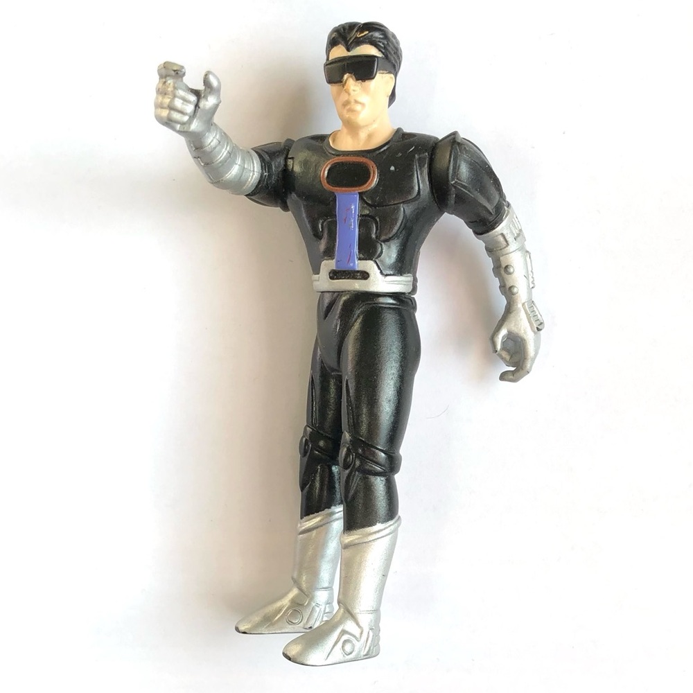 4/$20 Vintage 1990’s Chap Mei Warrior Space Force Cyber Guard 5” Action Figure